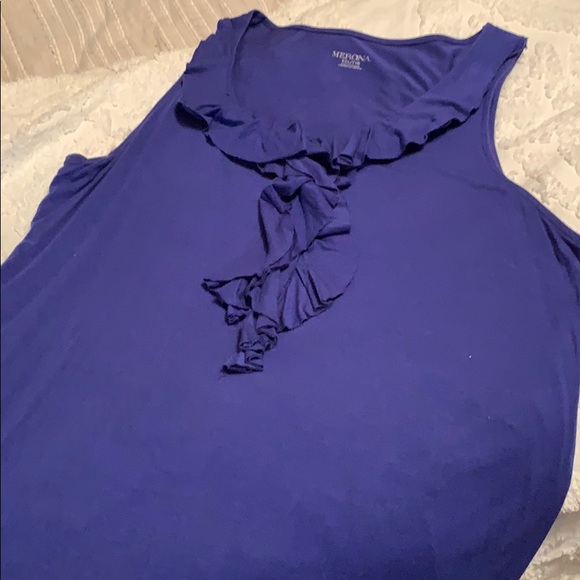 Merona Multi-tiered Ruffle tank top - Picture 4 of 4